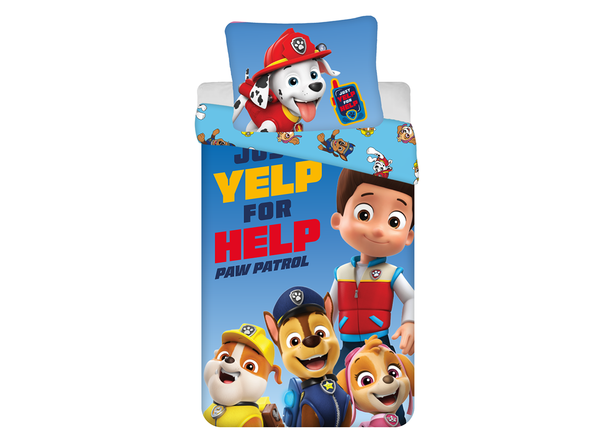 PEPÍK - Dětské povlečení TLAPKOVÁ PATROLA - Help